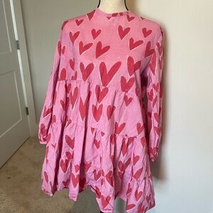 By Megan Crosby/ Custom Heart Dress/Size M